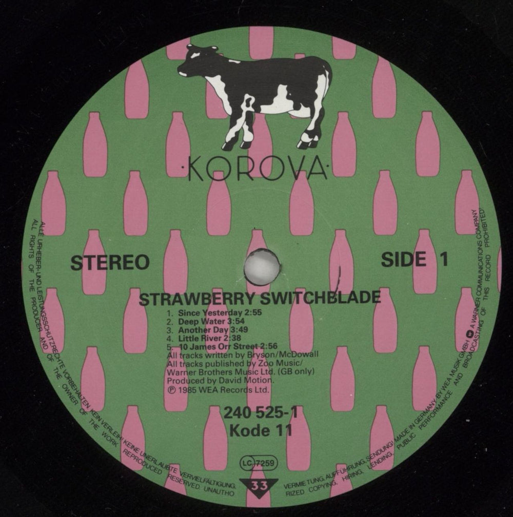 Strawberry Switchblade Strawberry Switchblade + 7" UK vinyl LP album (LP record) SWSLPST302538