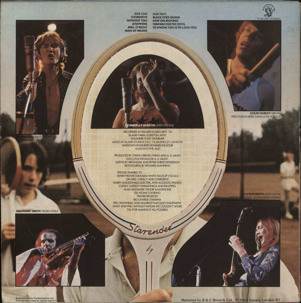 String Driven Thing Please Mind Your Head - EX UK vinyl LP album (LP record)