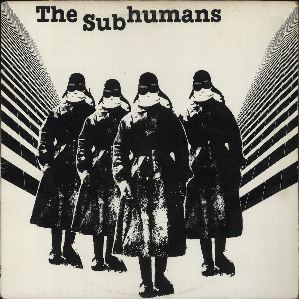 Subhumans Canada The Subhumans - 2nd Canadian 12" vinyl single (12 inch record / Maxi-single) QEP1202
