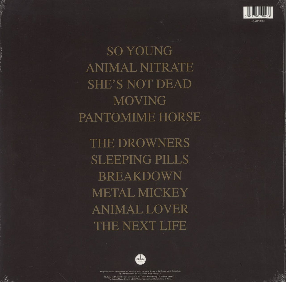 Suede Suede - 180gm - Sealed UK vinyl LP album (LP record) 5014797890237