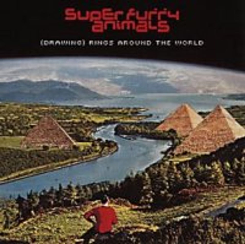 Super Furry Animals Drawing Rings Around The World European CD single (CD5 / 5") SFAC5DR197368