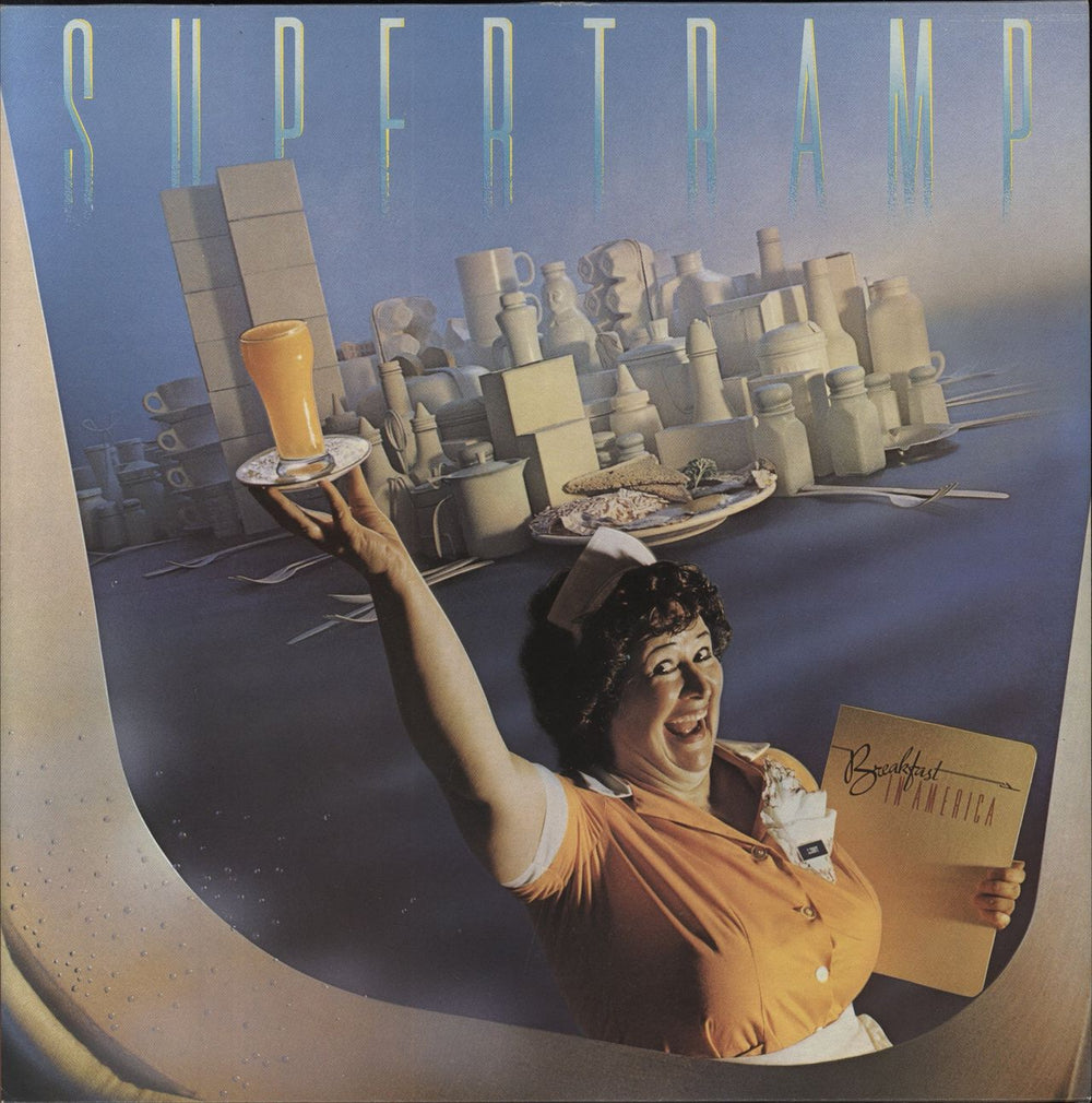 Supertramp Breakfast In America - 2nd + Inner UK vinyl LP album (LP record) AMLK63708