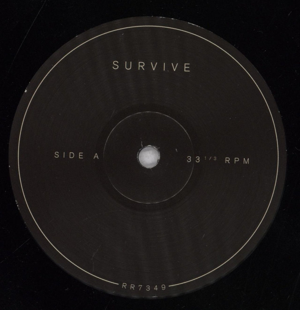 Survive RR7349 - Black Vinyl US vinyl LP album (LP record) YU5LPRR839992