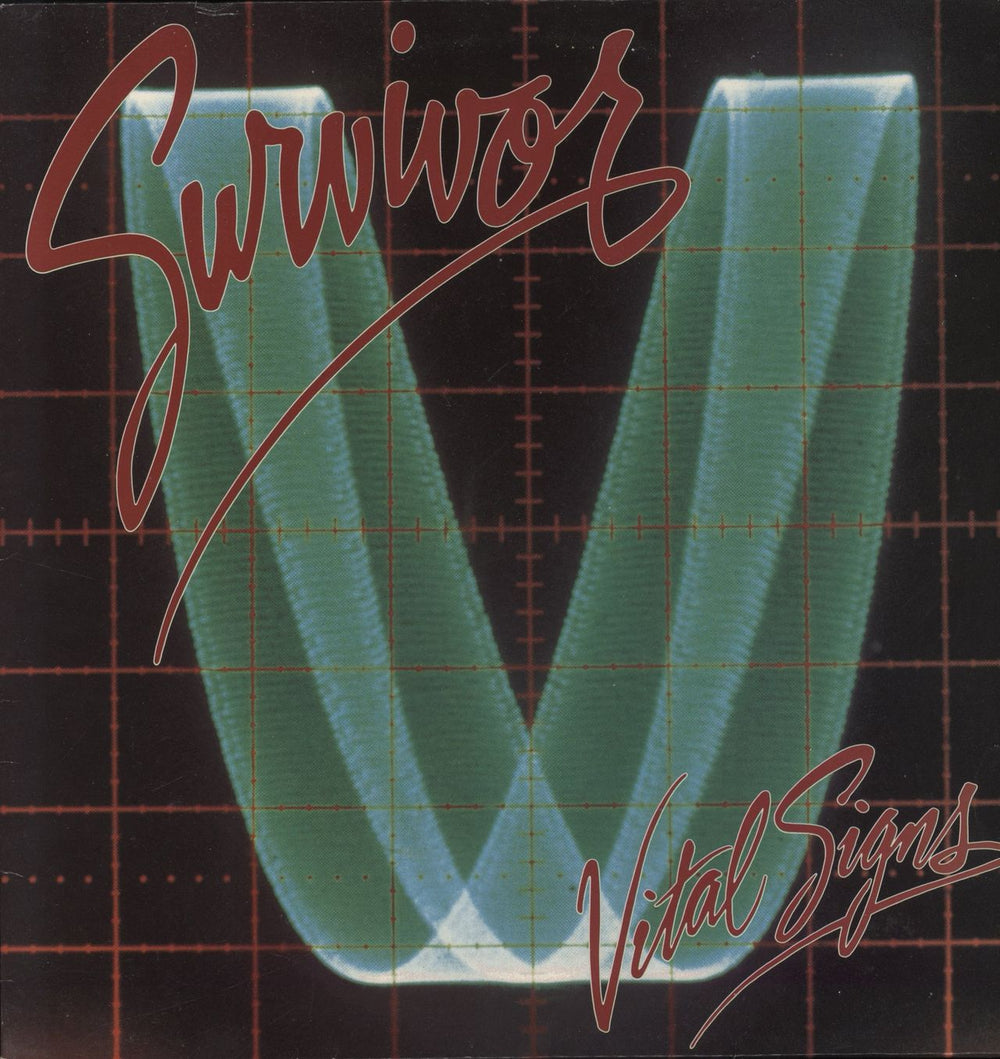 Survivor Vital Signs UK vinyl LP album (LP record) SCT26126