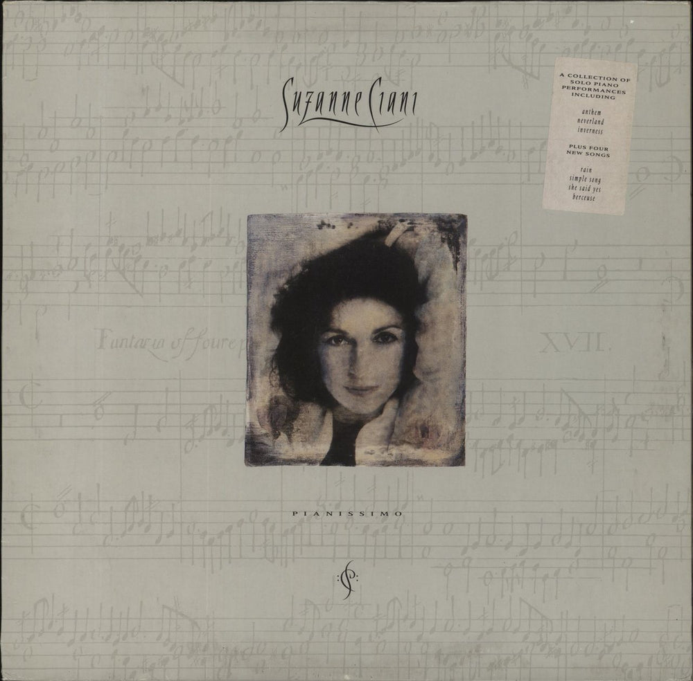 Suzanne Ciani Pianissimo German vinyl LP album (LP record) 210946