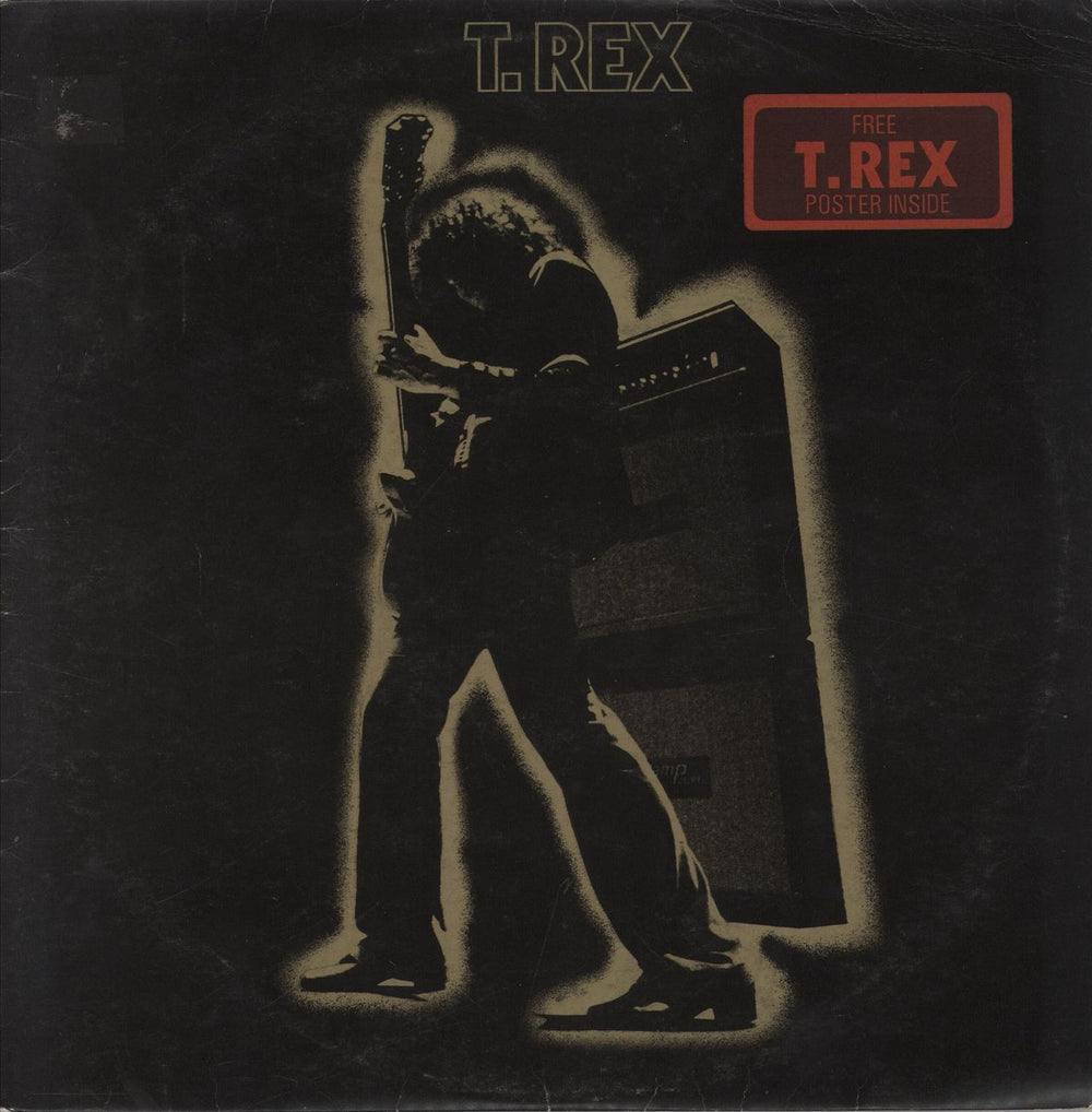 T-Rex / Tyrannosaurus Rex Electric Warrior - 1st - Complete + Sticker - VG UK vinyl LP album (LP record) HIFLY6