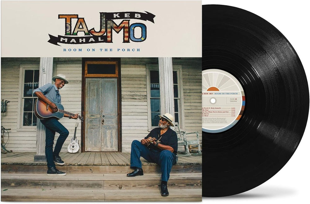 Taj Mahal & Keb' Mo' Room On The Porch - Black Vinyl - Sealed UK vinyl LP album (LP record) 7267799
