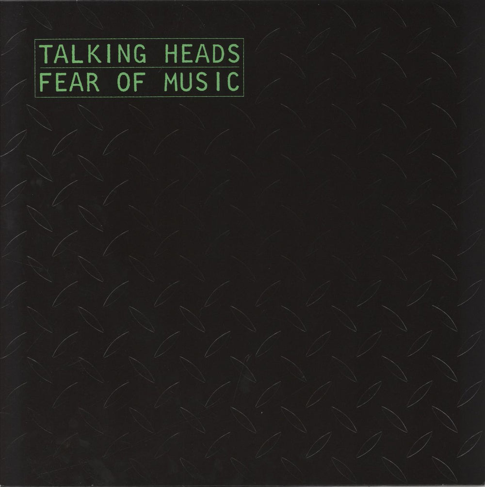 Talking Heads Fear Of Music - Silver Vinyl UK vinyl LP album (LP record) RCV56076