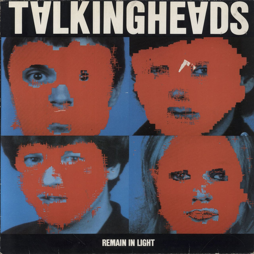 Talking Heads Remain In Light - 2nd + Inner & Insert UK vinyl LP album (LP record) SRK6095