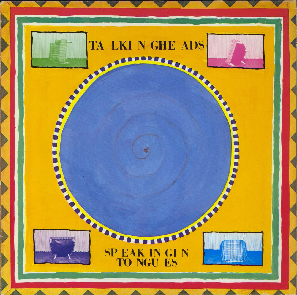 Talking Heads Speaking In Tongues German vinyl LP album (LP record) 92-3883-1