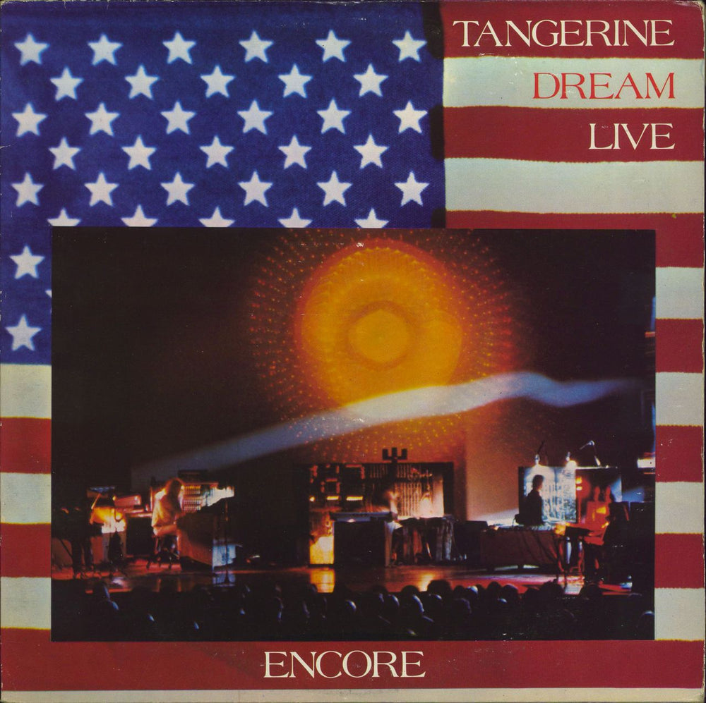 Tangerine Dream Encore UK 2-LP vinyl record set (Double LP Album) VD2506