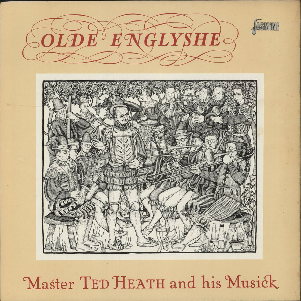 Ted Heath Olde Englyshe UK vinyl LP album (LP record) JAS2200