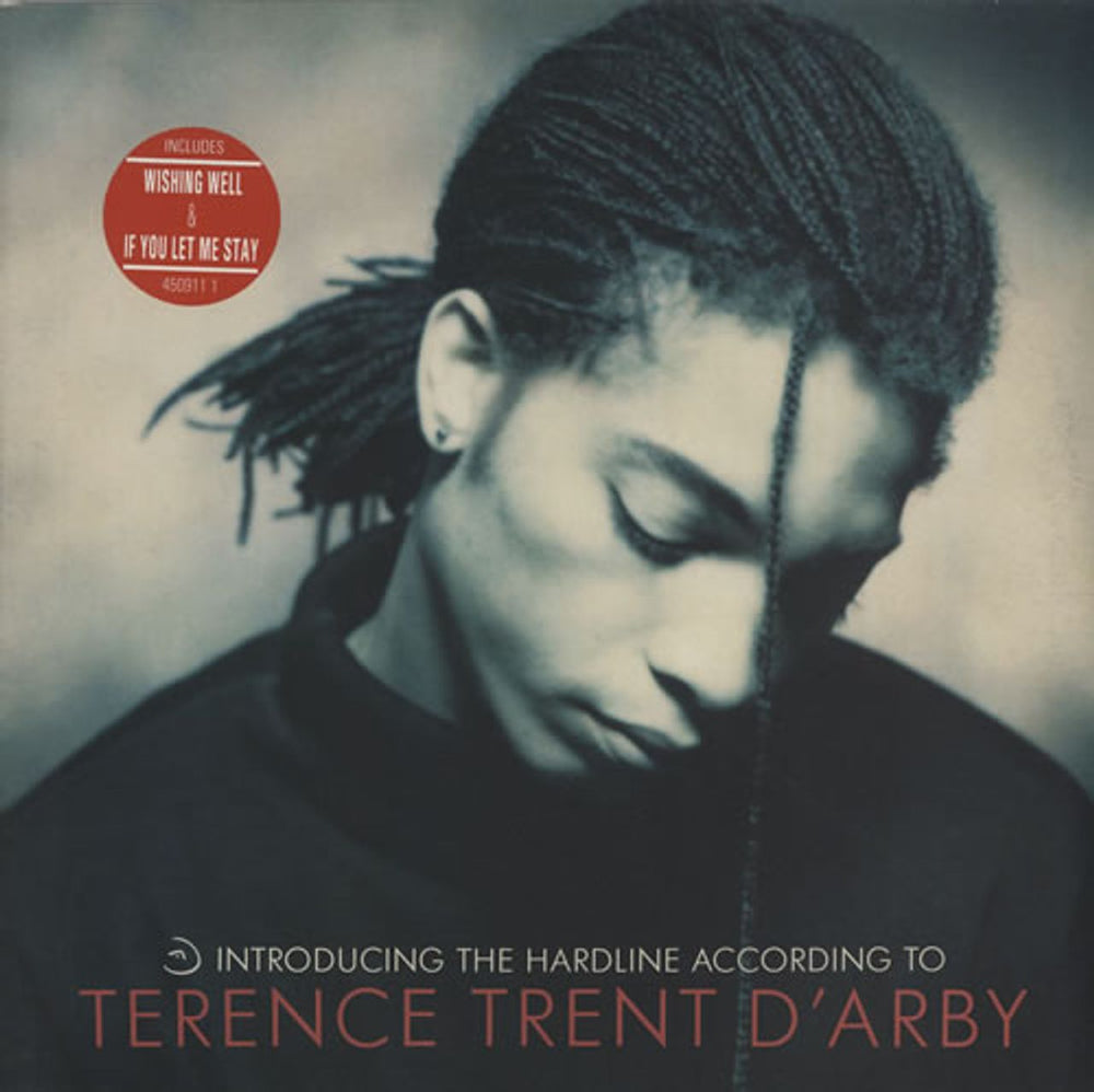 Terence Trent D'Arby Introducing The Hardline According To... + 2-Song Red Hype Sticker UK Promo vinyl LP album (LP record) 4509111