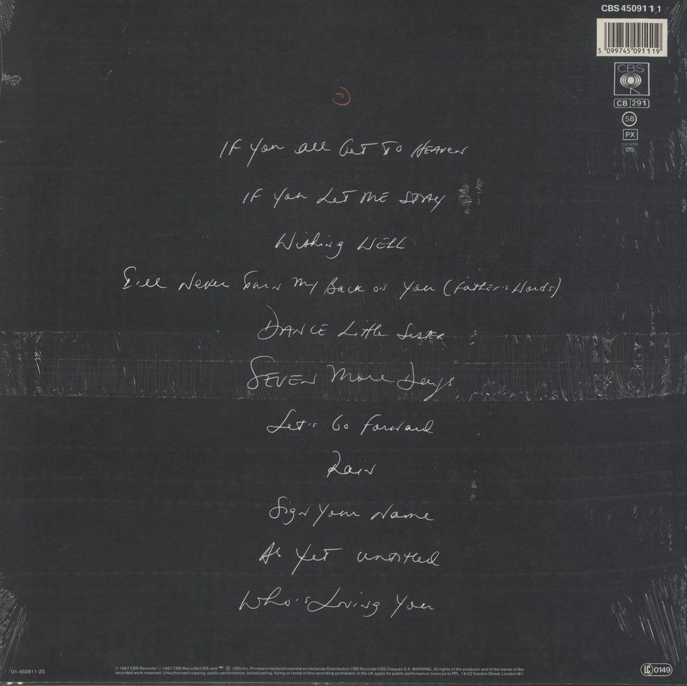 Terence Trent D'Arby Introducing The Hardline According To... - Sealed + Debut Album Square Hype Sticker UK vinyl LP album (LP record) 5099745091119