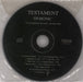 Testament Demonic German Promo CD album (CDLP) CDMFN221