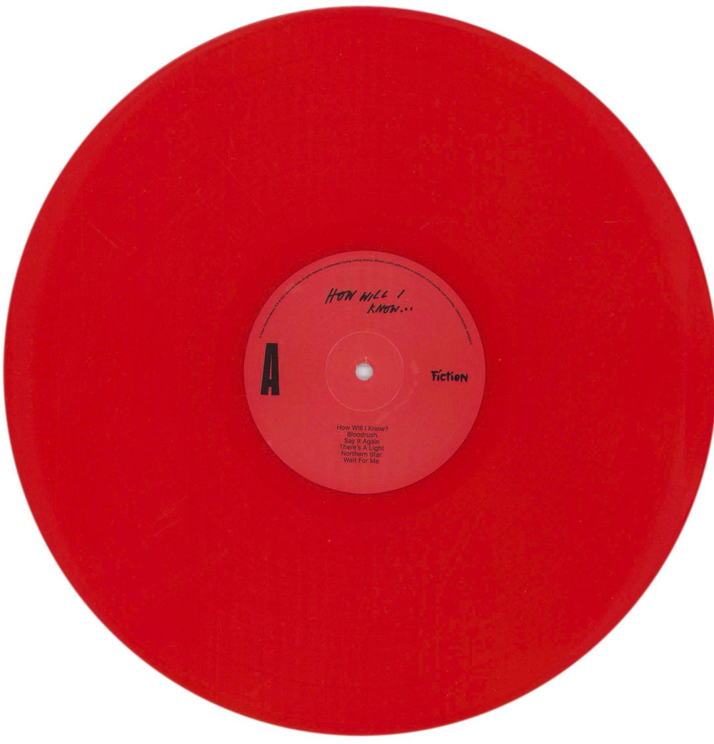 The Amazons How Will I Know If Heaven Will Find Me? - Red Vinyl UK vinyl LP album (LP record) X-ILPHO870625