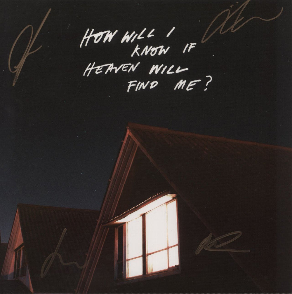 The Amazons How Will I Know If Heaven Will Find Me? - Zoetrope + Booklet - Autographed UK picture disc LP (vinyl picture disc album) AMAZ0012