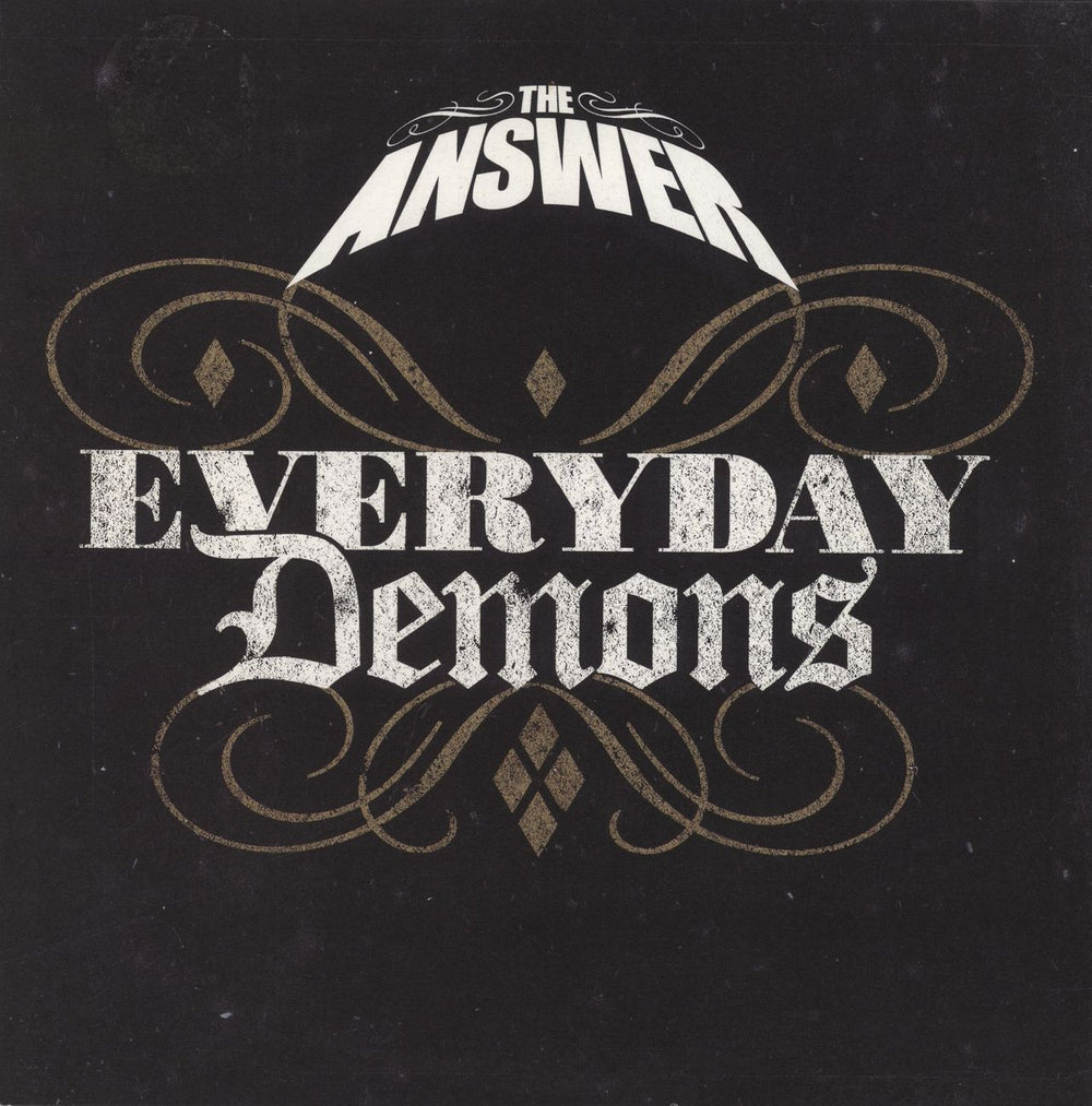 The Answer Everyday Demons UK 2-LP vinyl record set (Double LP Album) JASUK050