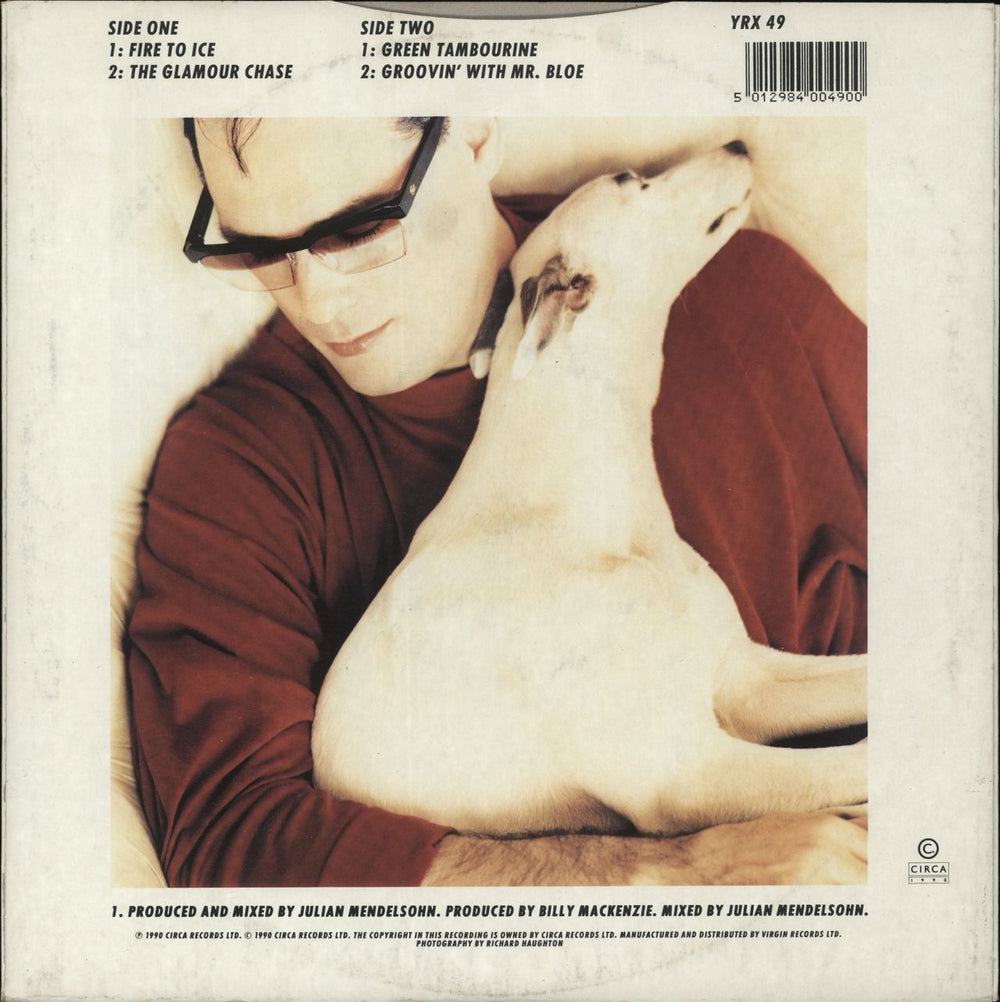 The Associates Fire To Ice UK 10" vinyl single (10 inch record) 5012984004900