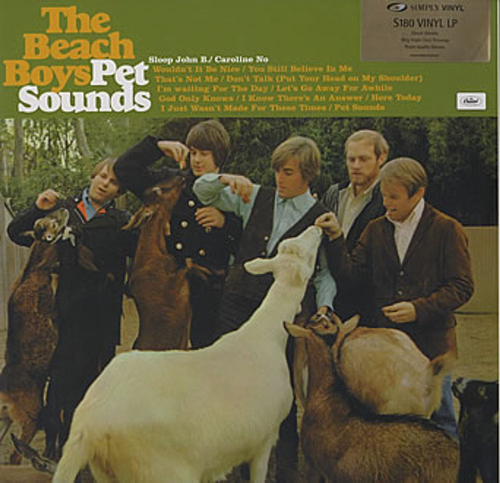 The Beach Boys Pet Sounds - 180gm UK vinyl LP album (LP record) SVLP149