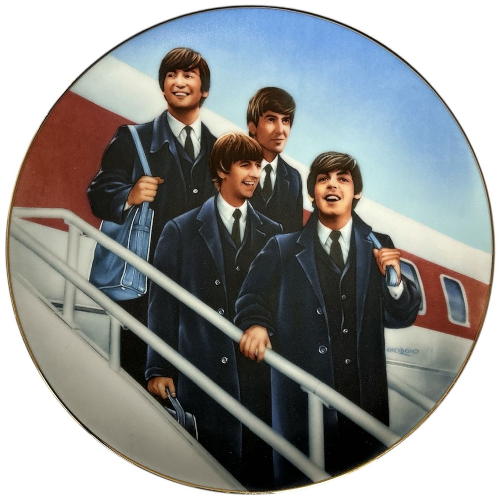 The Beatles Hello America Plate UK memorabilia PLATE