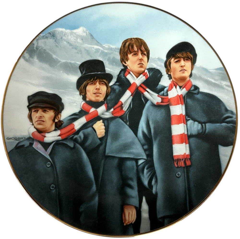 The Beatles Help Plate UK memorabilia PLATE