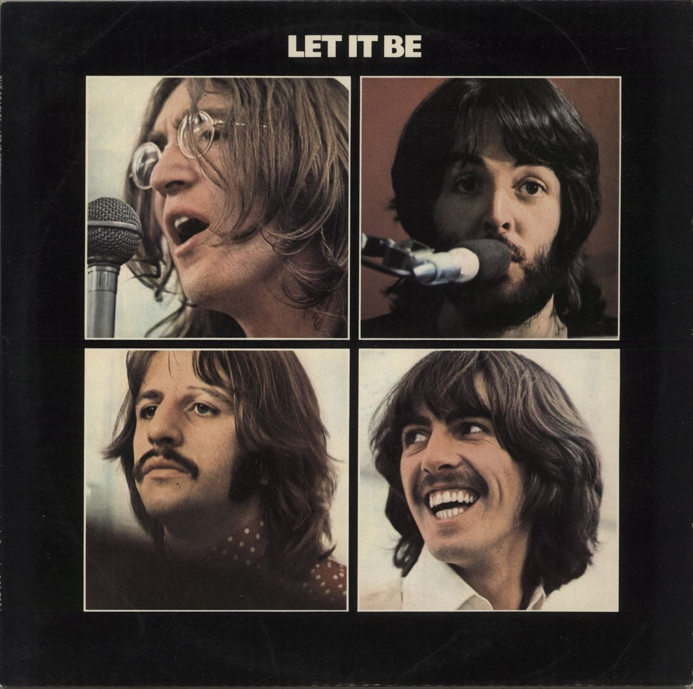 The Beatles Let It Be - 1st - EX UK vinyl LP album (LP record) PCS7096