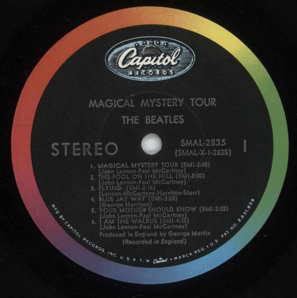 The Beatles Magical Mystery Tour - 1st VG US vinyl LP album (LP record) BTLLPMA881601