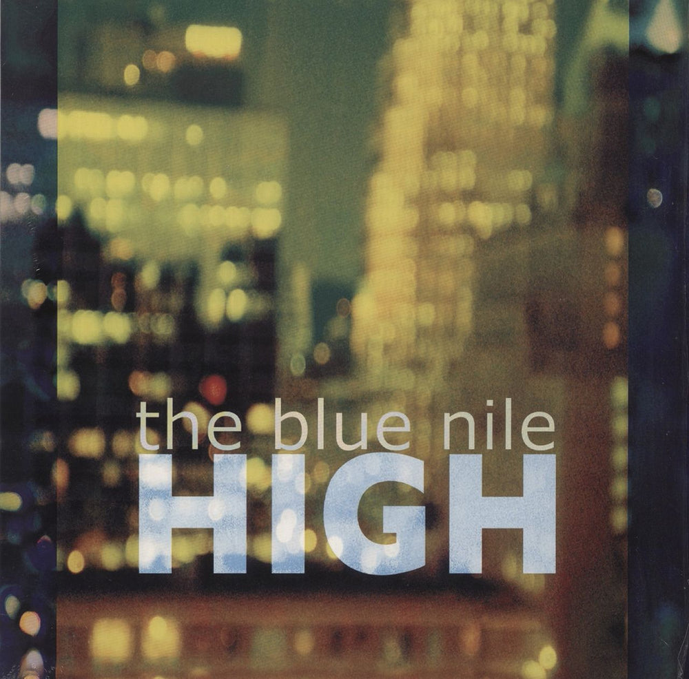 The Blue Nile High UK vinyl LP album (LP record) BLUELP04