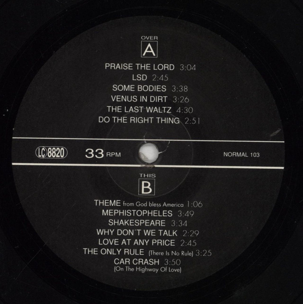 The Bomb Party Fish German vinyl LP album (LP record) T\PLPFI856495