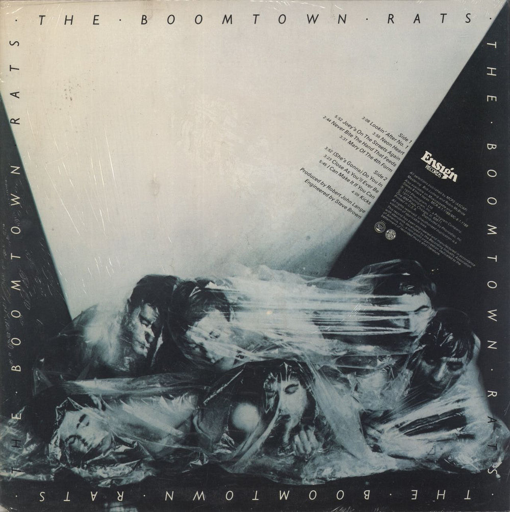 The Boomtown Rats The Boomtown Rats - Open Shrink US vinyl LP album (LP record)