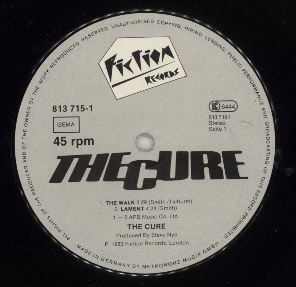The Cure The Upstairs Room German 12" vinyl single (12 inch record / Maxi-single) CUR12TH76228