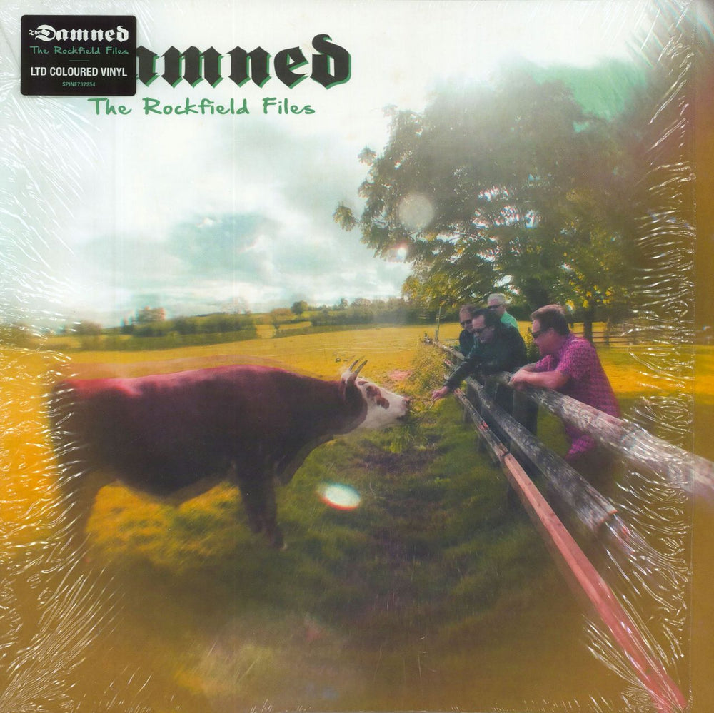 The Damned The Rockfield Files - Psychedelic Vinyl UK 12" vinyl single (12 inch record / Maxi-single) SPINE737254