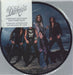 The Darkness Love Is Only A Feeling - Sticker Seal UK 7" vinyl picture disc (7 inch picture disc single) DARK03