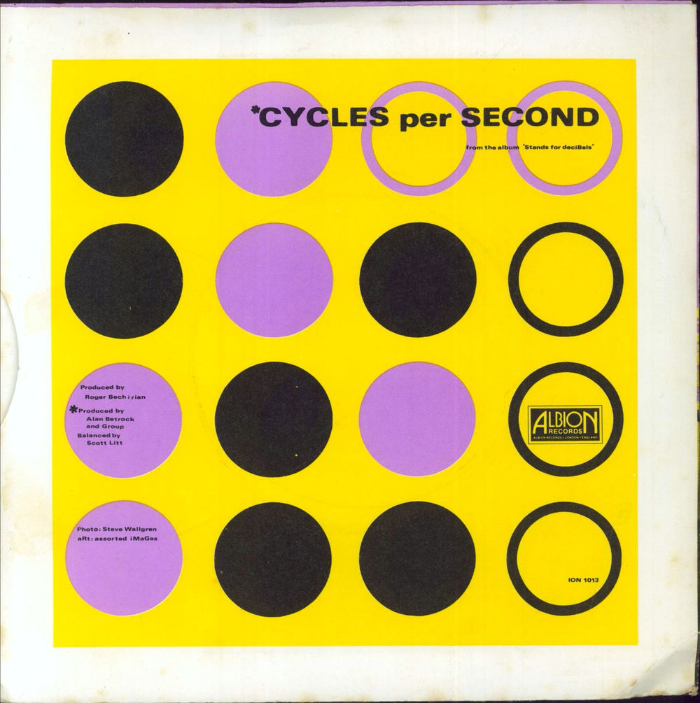 The dB's Judy UK 7" vinyl single (7 inch record / 45)