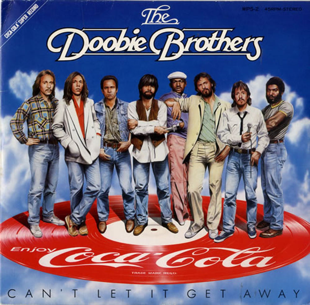 The Doobie Brothers Can't Let It Get Away Japanese Promo 7" vinyl picture disc (7 inch picture disc single) WPS-2