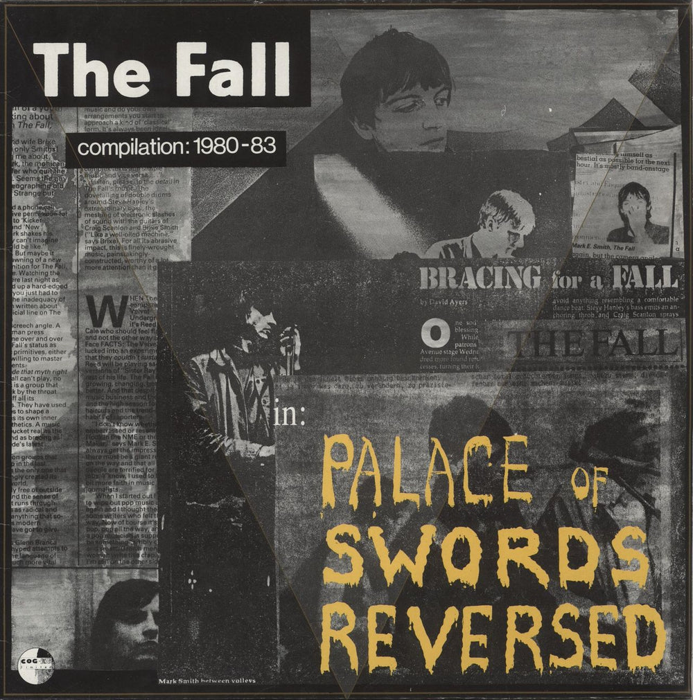 The Fall Palace Of Swords Reversed - Compilation: 1980-83 - EX UK vinyl LP album (LP record) COG1