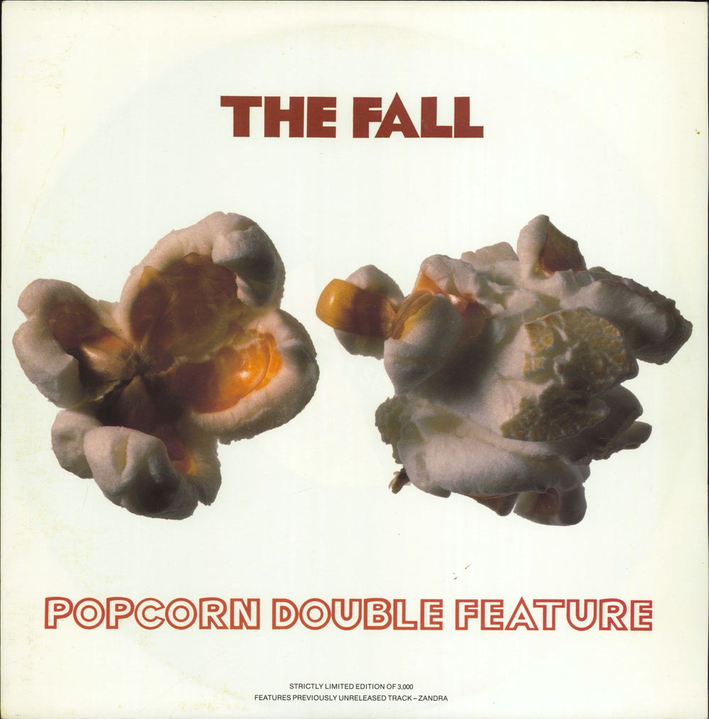 The Fall Popcorn Double Feature UK 12" vinyl single (12 inch record / Maxi-single) SINR512