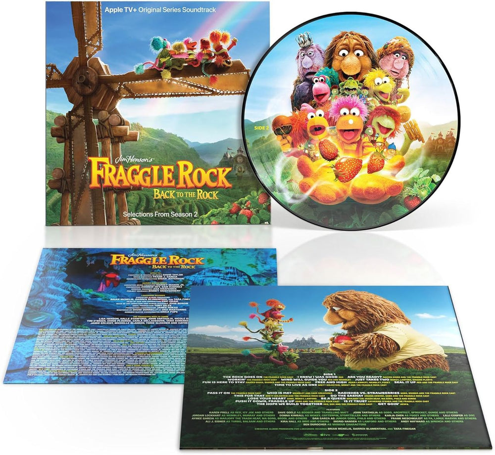 The Fraggles Fraggle Rock: Back To The Rock - Season 2 - Picture Disc Edition - Sealed UK picture disc LP (vinyl picture disc album) LKS36576