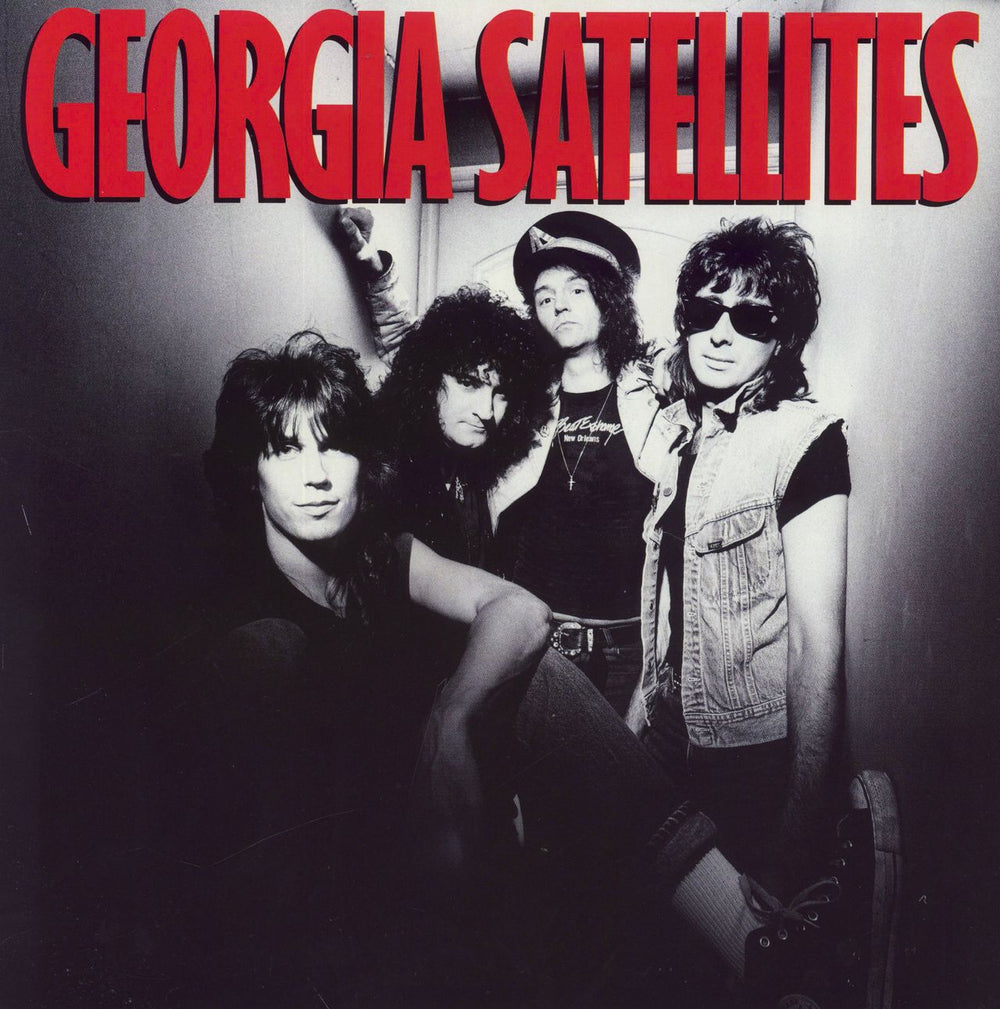 The Georgia Satellites Georgia Satellites UK vinyl LP album (LP record) EKT38