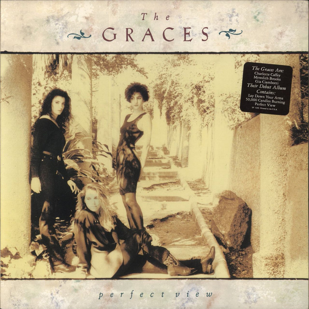 The Graces Perfect View US vinyl LP album (LP record) SP5265