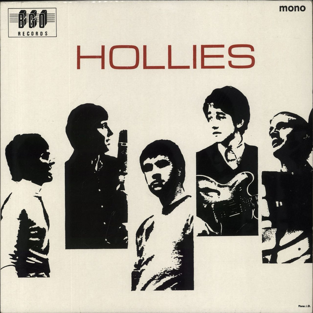 The Hollies Hollies UK vinyl LP album (LP record) BGOLP25