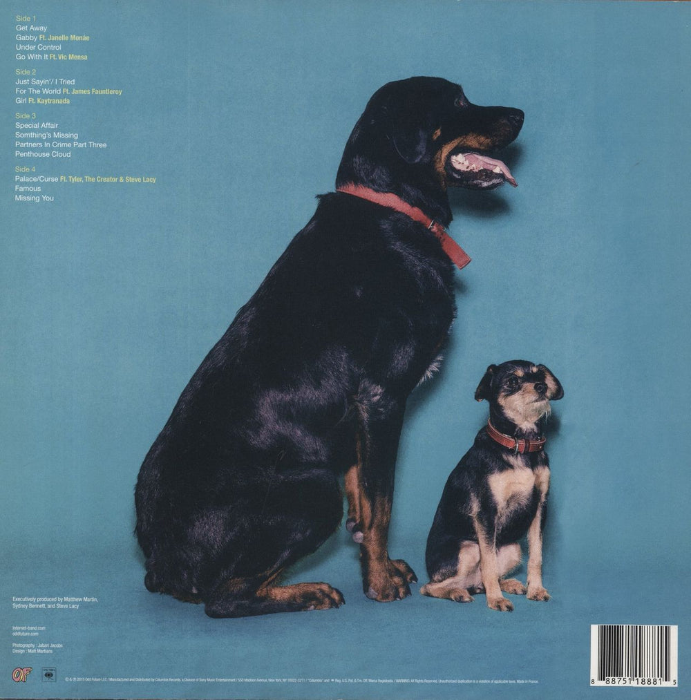 The Internet Ego Death US 2-LP vinyl record set (Double LP Album) 888751188815