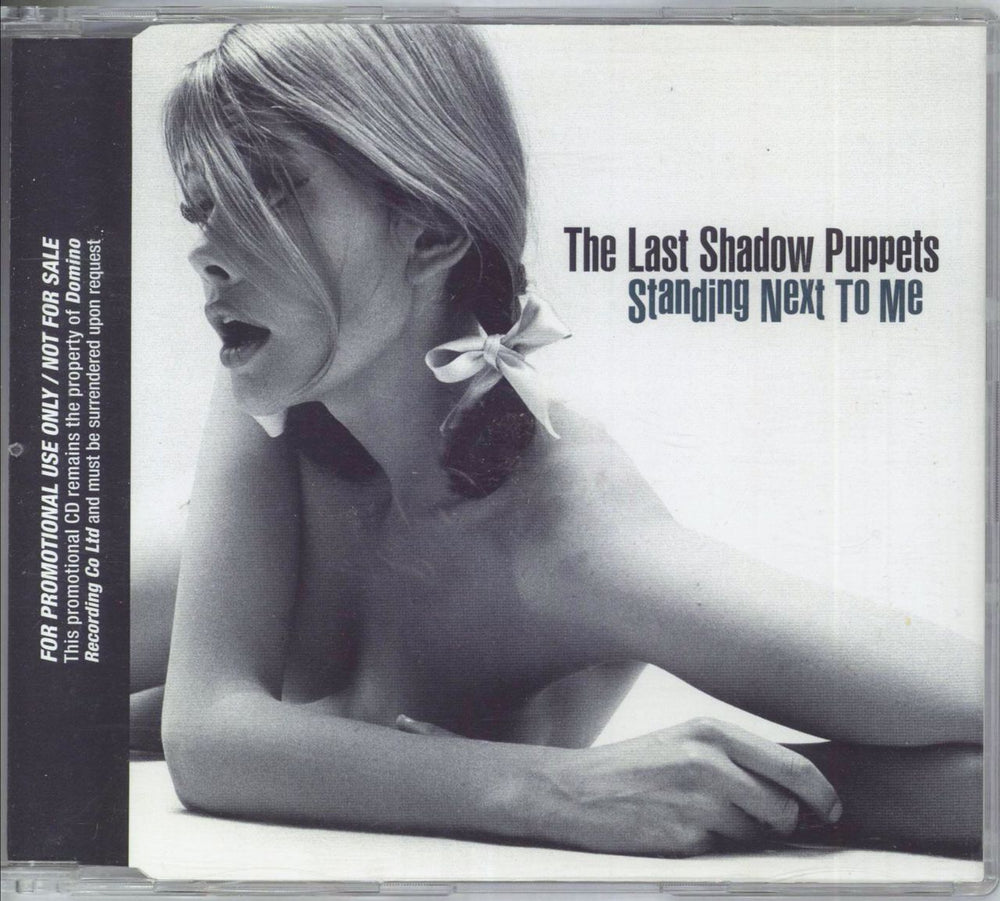 The Last Shadow Puppets Standing Next To Me UK Promo CD single (CD5 / 5") RUG301CDP