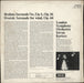 The London Symphony Orchestra Brahms: Serenade No. 2 in A, Op. 16 / Dvorak: Serenade for Wind, Op. 44 - 2nd UK vinyl LP album (LP record)