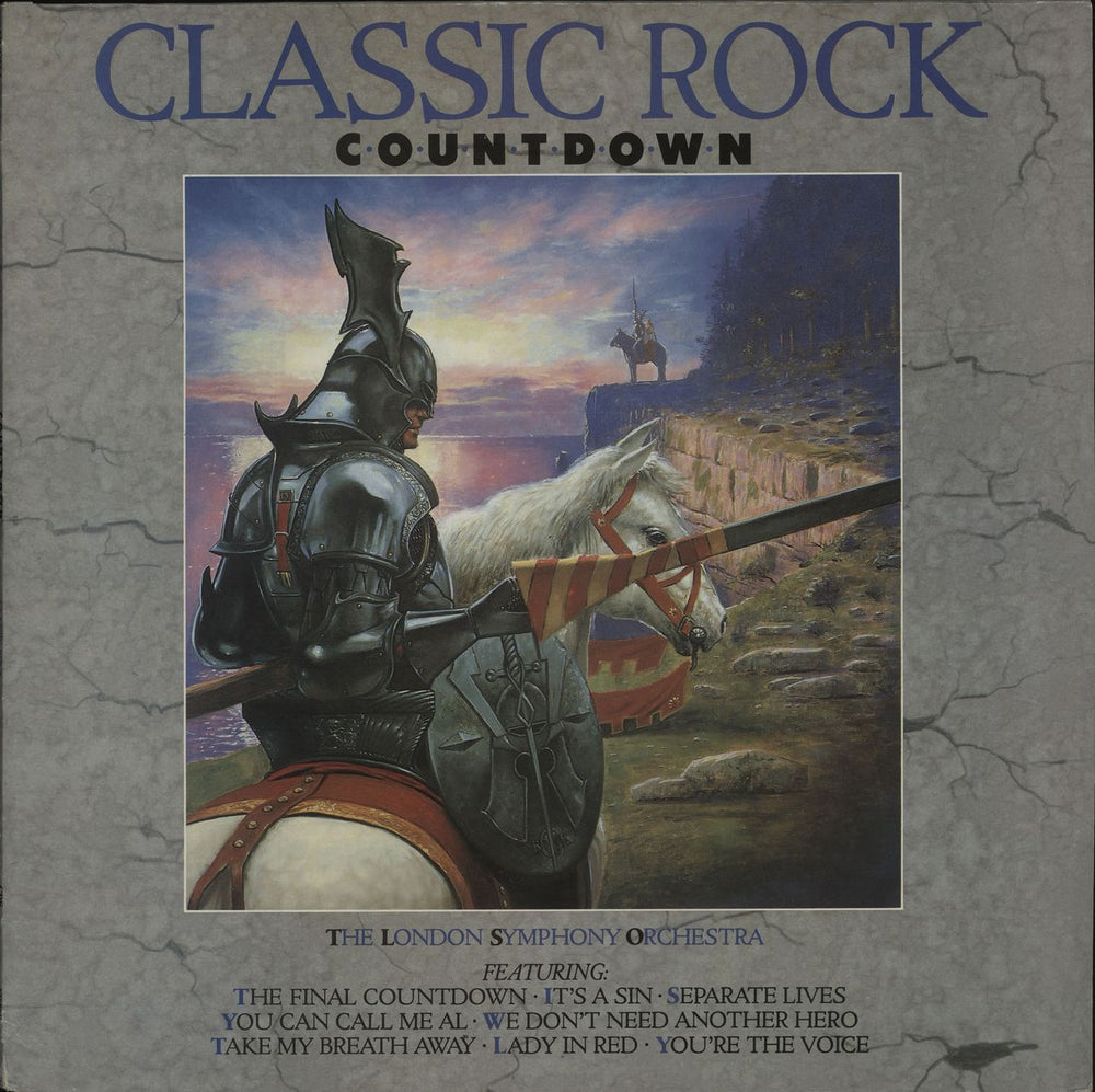 The London Symphony Orchestra Classic Rock Countdown UK vinyl LP album (LP record) MOOD3