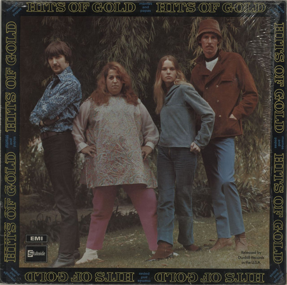 The Mama's And The Papa's Hits Of Gold UK vinyl LP album (LP record) SSL5007
