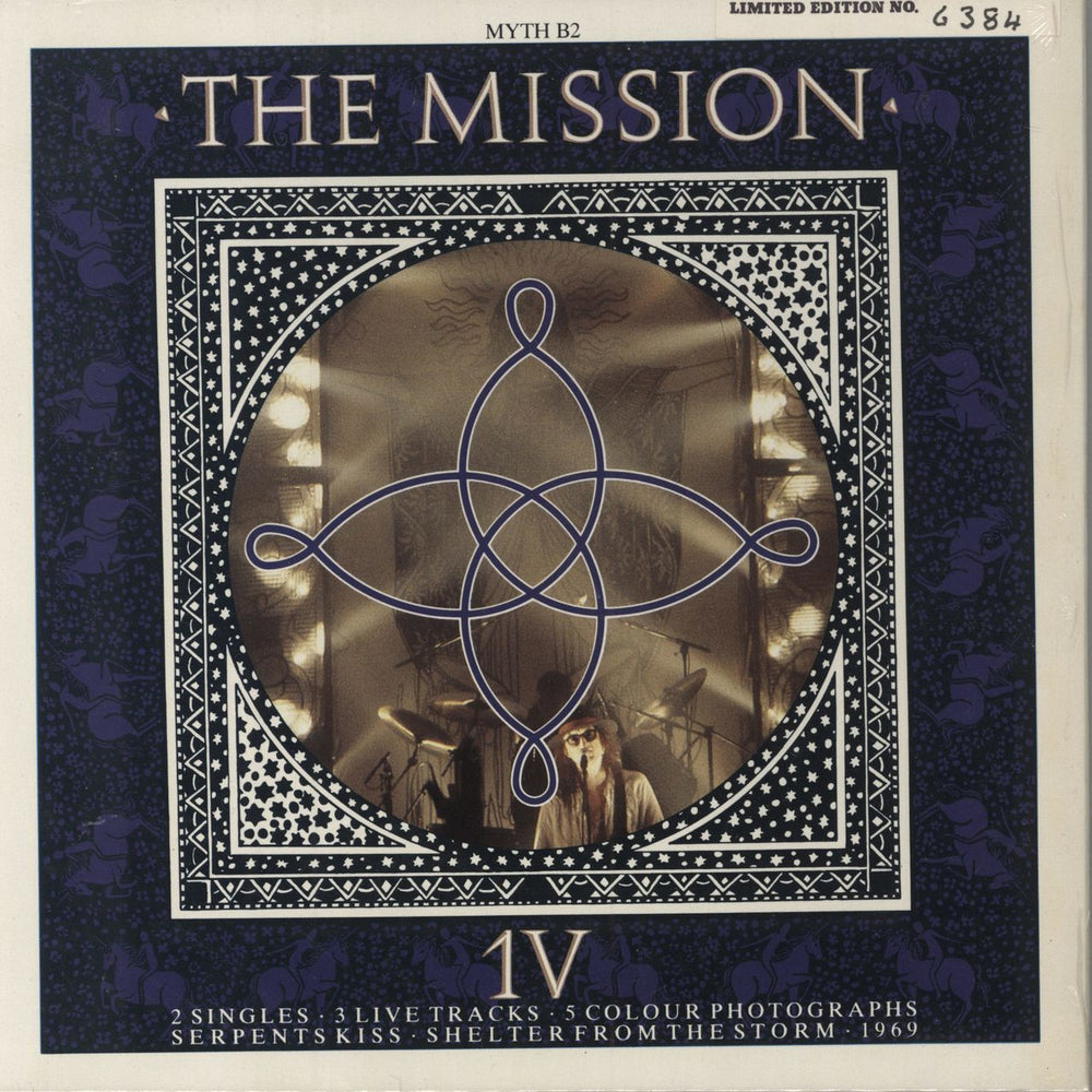 The Mission Wasteland IV - Sealed UK 7" single box set MYTHB2