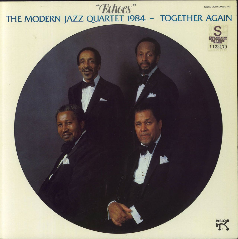 The Modern Jazz Quartet Echoes German vinyl LP album (LP record) D2312-142