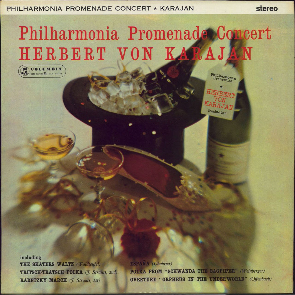 The Philharmonia Orchestra Philharmonia Promenade Concert - 2nd UK vinyl LP album (LP record) SAX2404